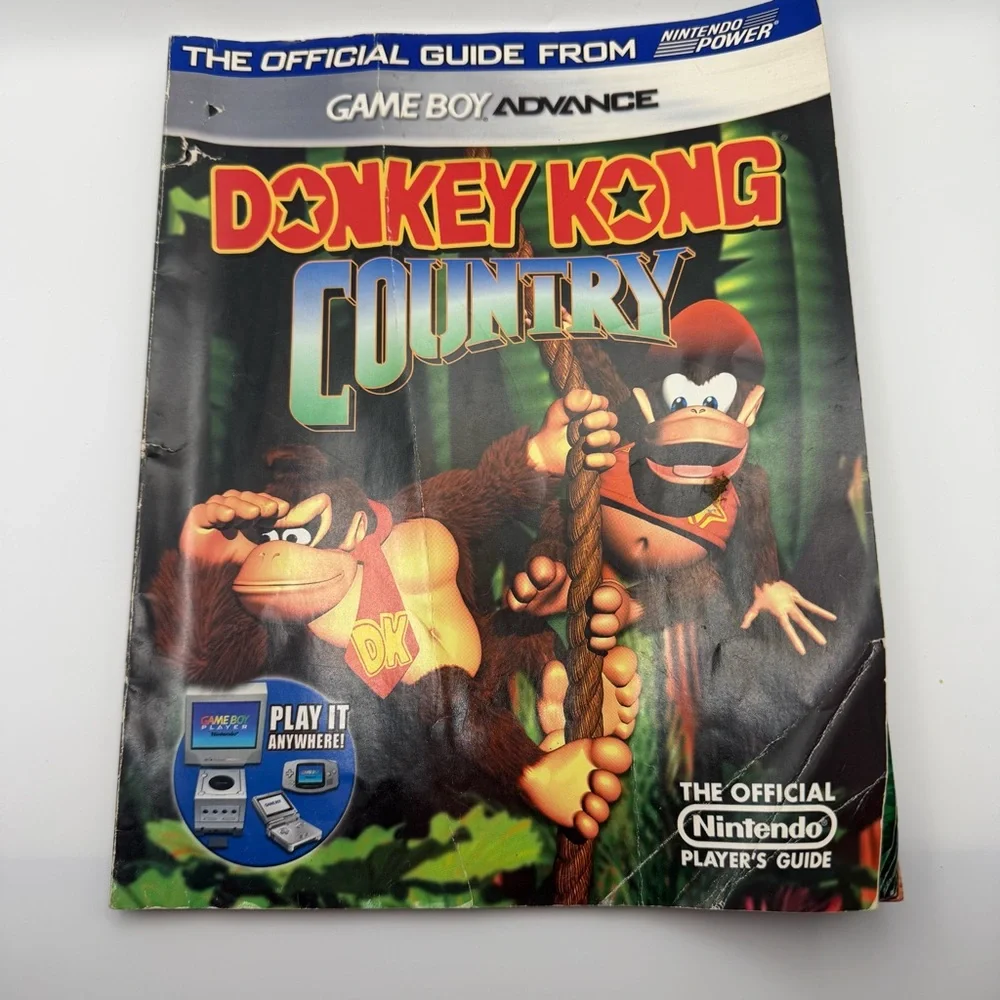 Nintendo Official Guide Book Donkey Kong Game Boy Advance Country Player Guide